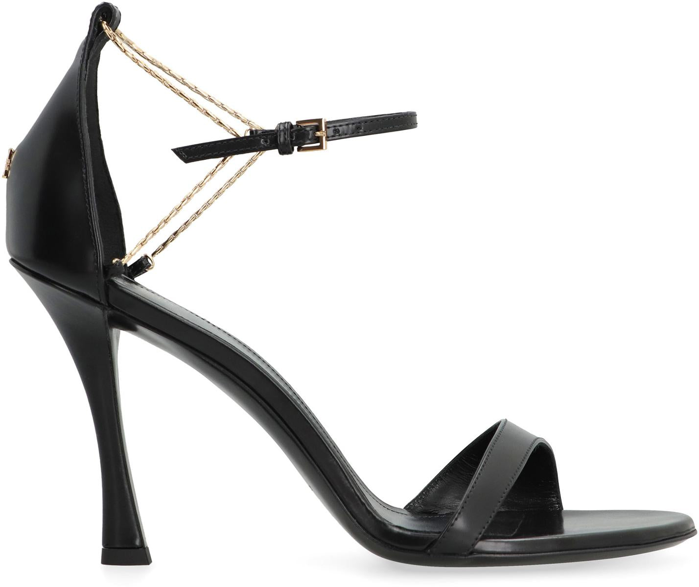 Givenchy 4G Liquid Leather Sandals