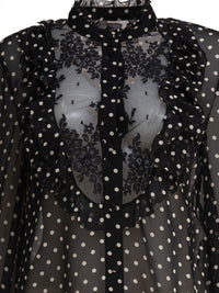 Valentino Garavani Silk Long-Sleeved Shirt