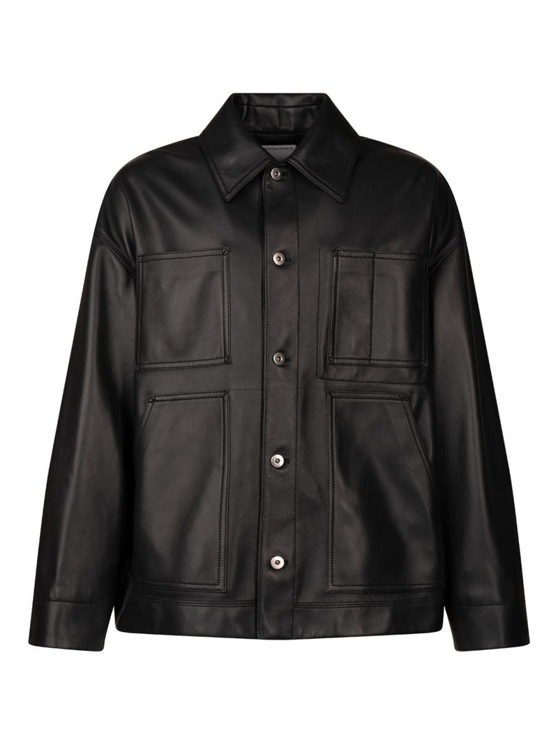 Bottega Veneta Leather Jacket Clothing