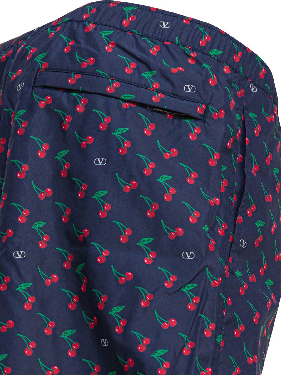 Valentino Garavani "Cherryfic" Swim Short