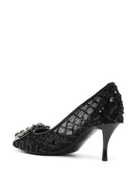 Roger Vivier Flower Strass Pumps