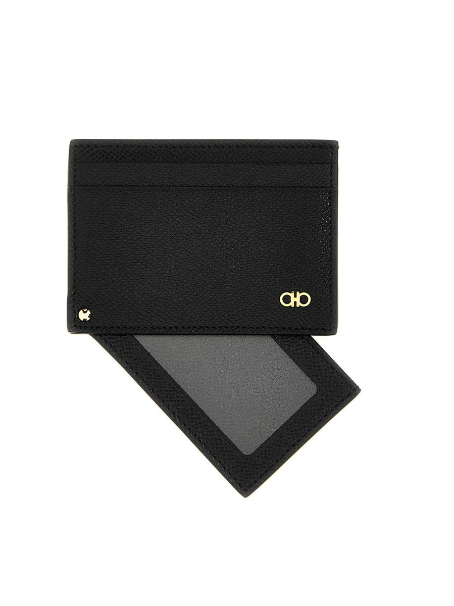 Salvatore Ferragamo 'Gancio' Wallet + Card Holder Set