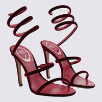 René Caovilla Red Sandals