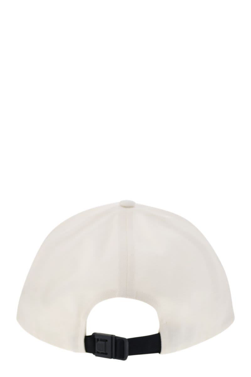 Moncler Cotton Gabardine Baseball Cap