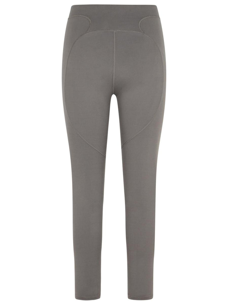 Adidas By Stella McCartney '7/8' Grey Polyamide Blend Leggings