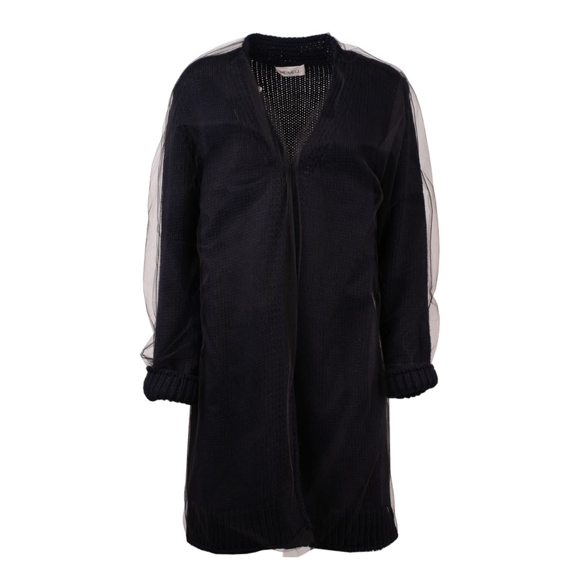 Mei Mei J Cardigan With Tulle