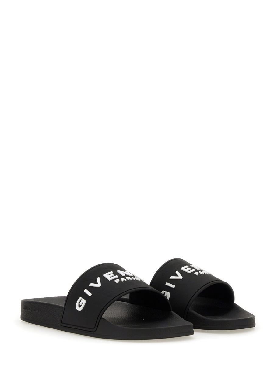Givenchy Sandalo Slide Con Logo