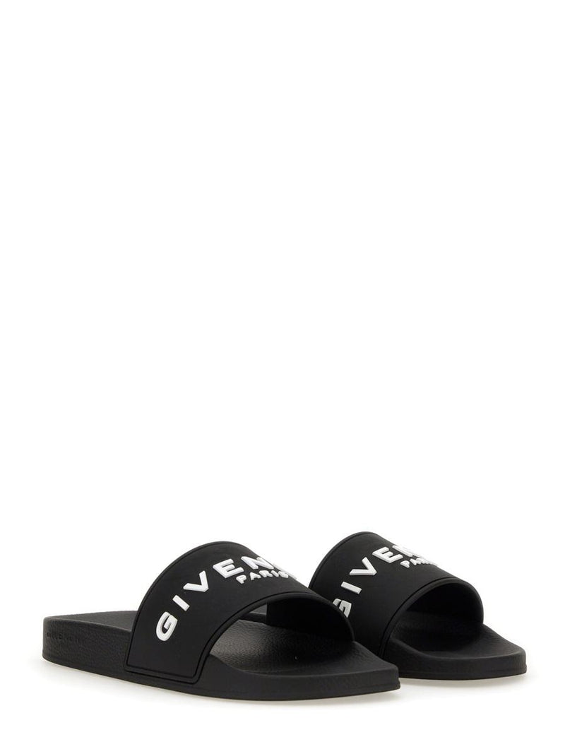 Givenchy Sandalo Slide Con Logo