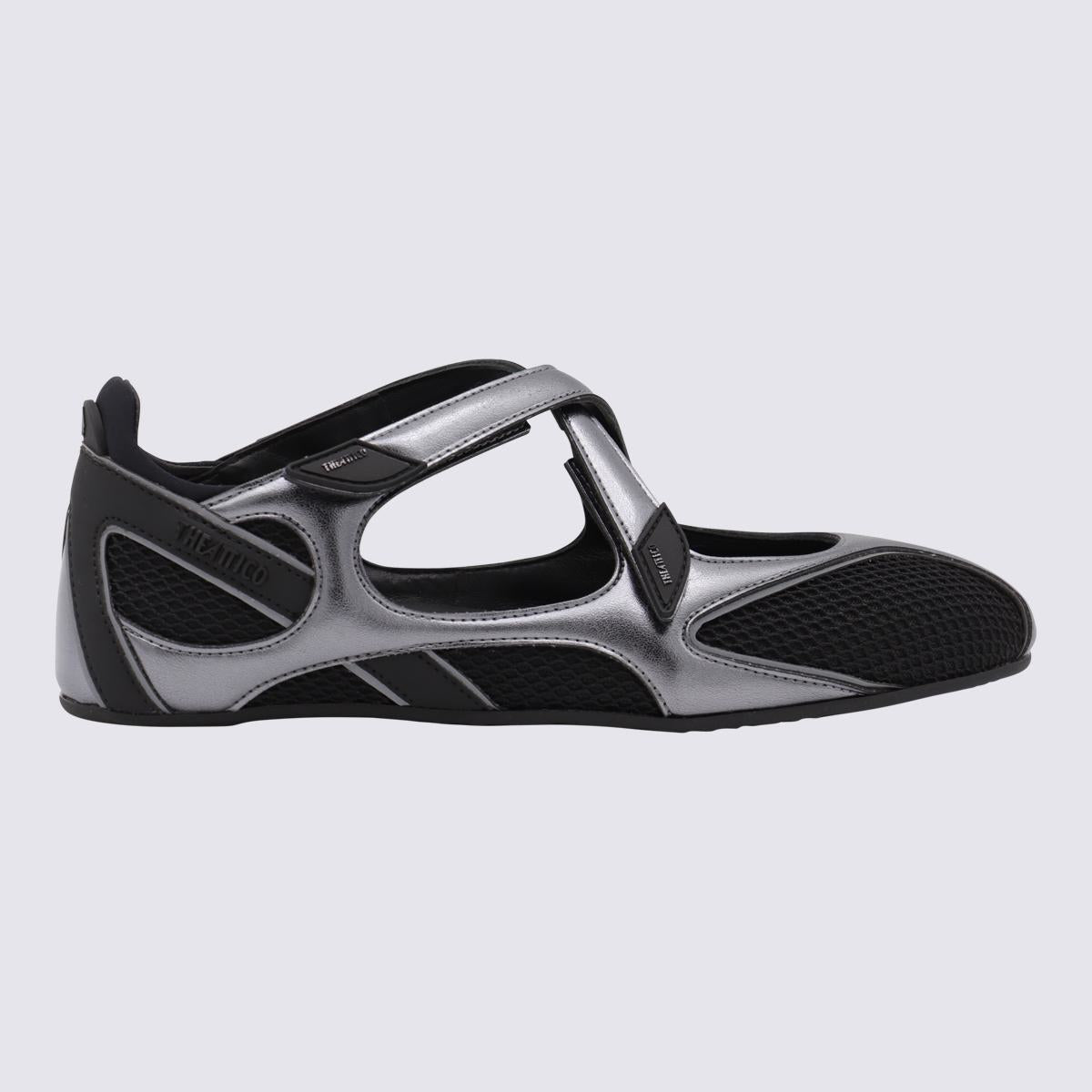 The Attico Black Floor 01 Ballerina