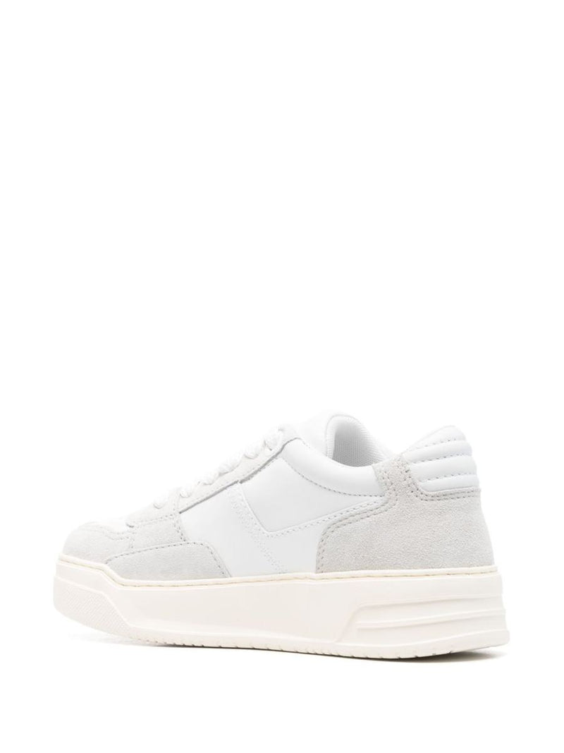 Hogan Chamallow Nappa And Suede Sneakers Shoes