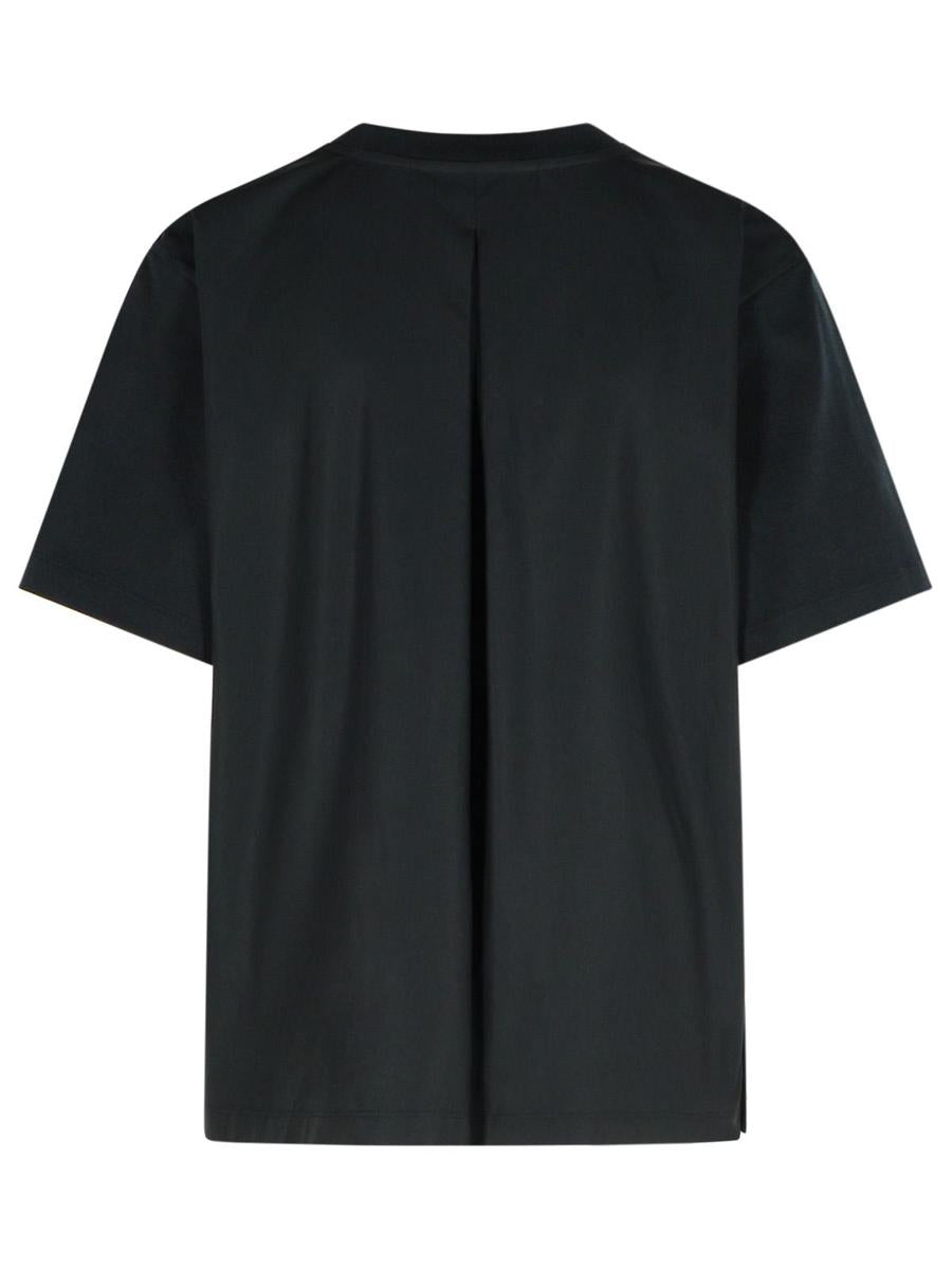 Moncler Black Cotton T-Shirt