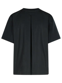 Moncler Black Cotton T-Shirt