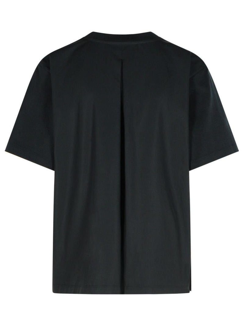 Moncler Black Cotton T-Shirt