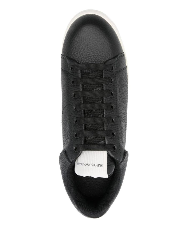 Emporio Armani Leather Sneakers