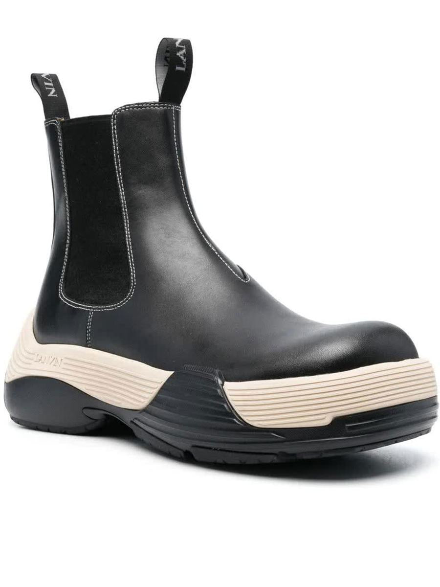 Lanvin Bold Lace Up Shoes