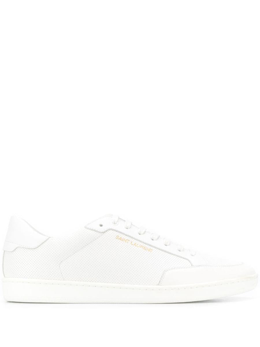Saint Laurent Court Classic Sl/10 Leather Sneakers