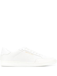 Saint Laurent Court Classic Sl/10 Leather Sneakers