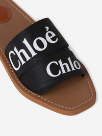 Chloé Woody Logo Sandals