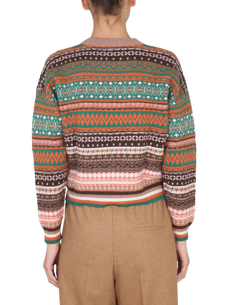 Ballantyne Multicolor Crewneck Sweater