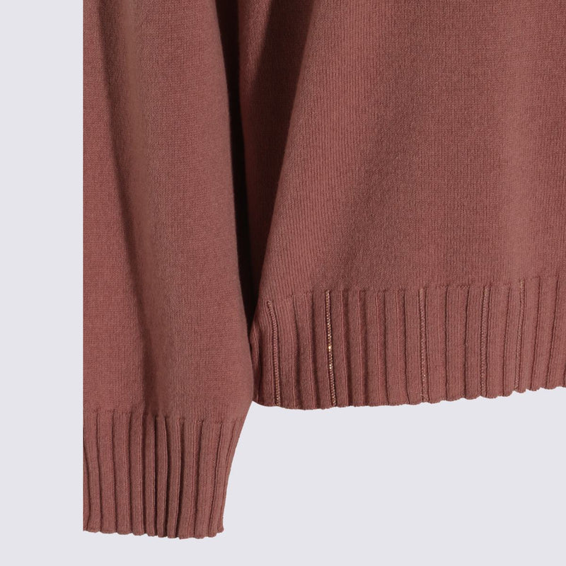 Fabiana Filippi Pink Wool Knitwear