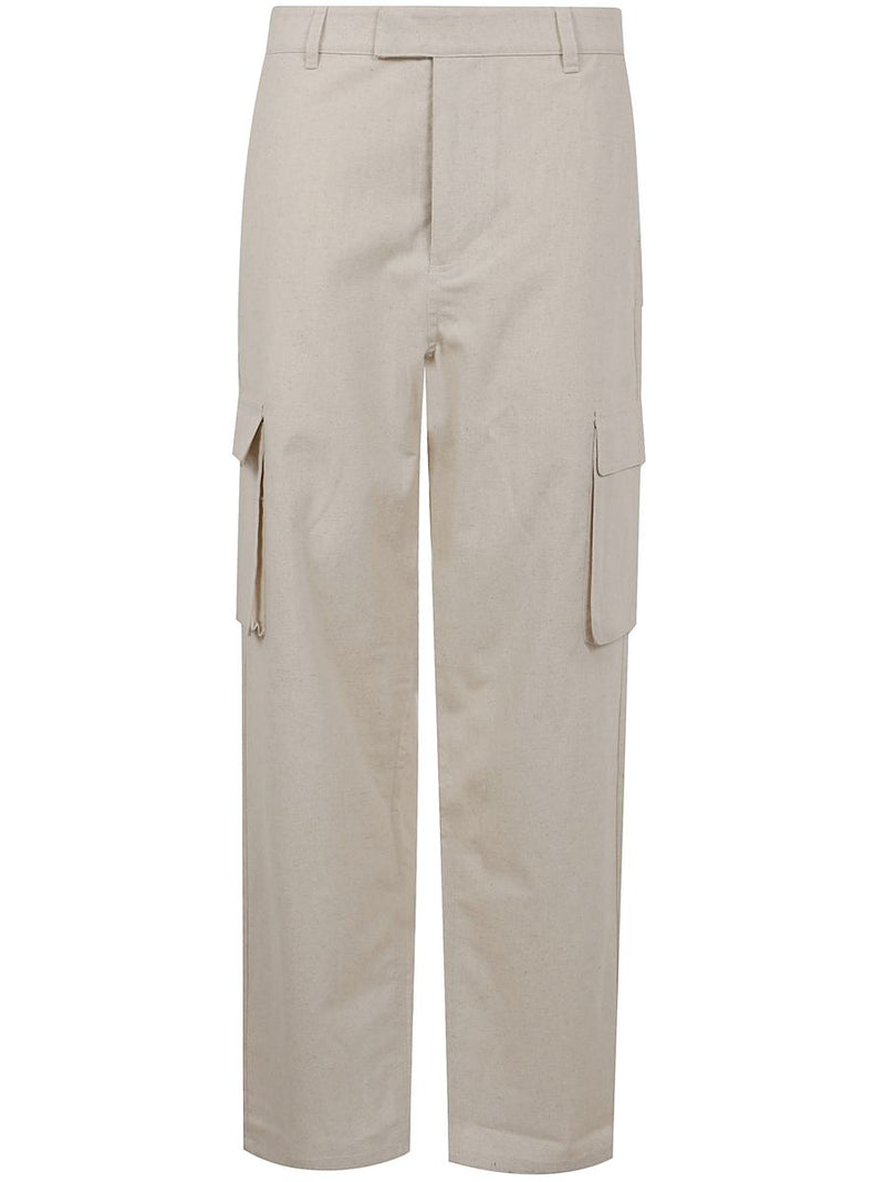 Daily Paper Linen Cargo Pants Clothing