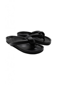 Rick Owens Fogachine Knotted Slip On Strap Sandal Shoes