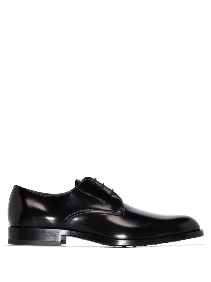 Tod'S Polished Leather Derby Shoes