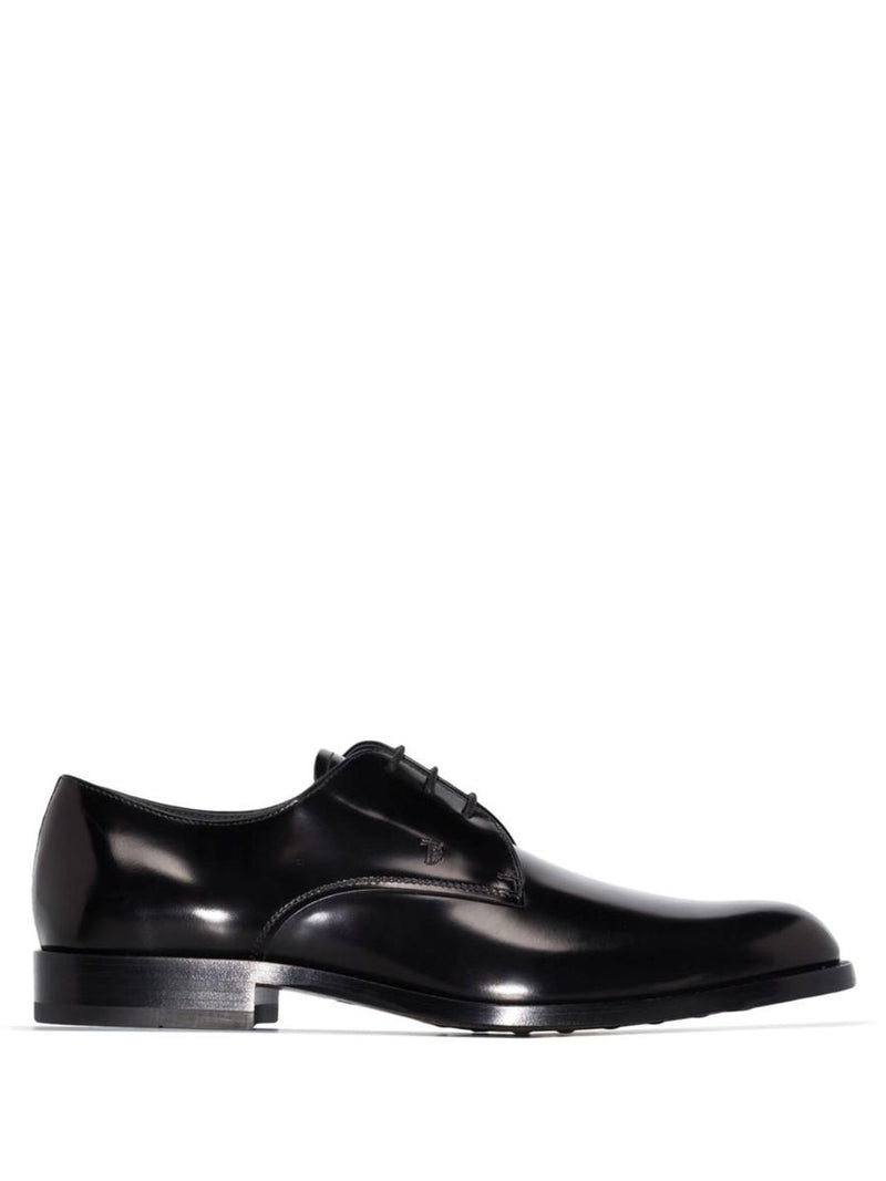 Tod'S Polished Leather Derby Shoes