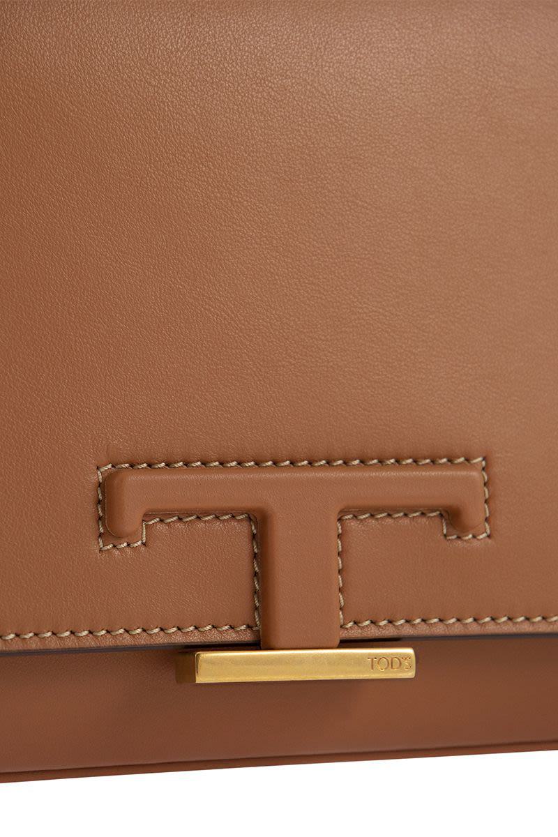 Tod'S T Timeless Leather Mini Bum Bag