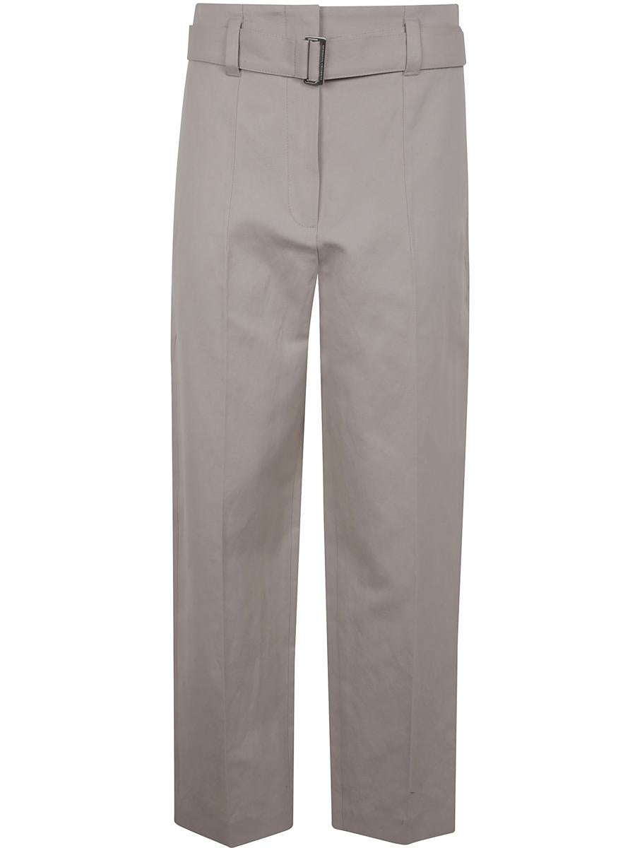Brunello Cucinelli Regular Belt Trousers Clothing