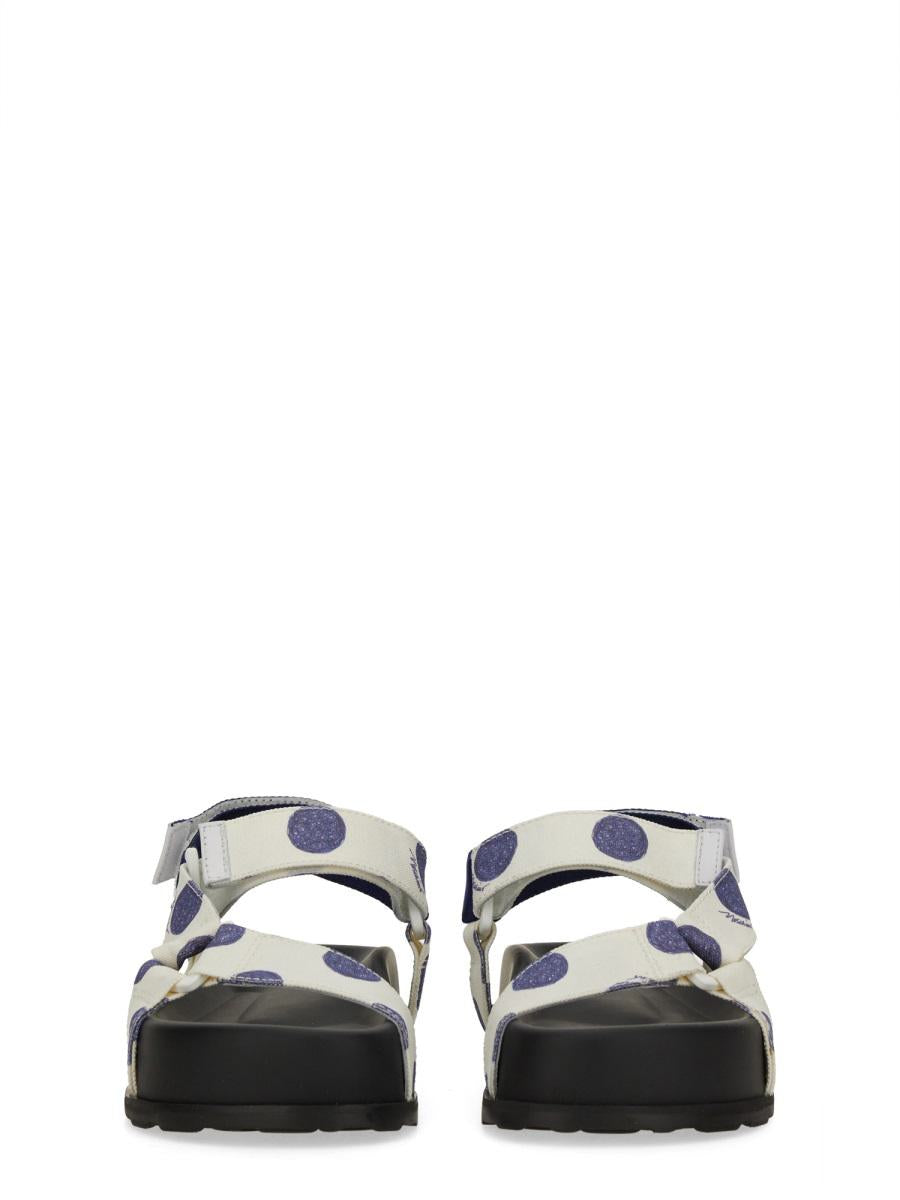 Moschino Sandal With Logo