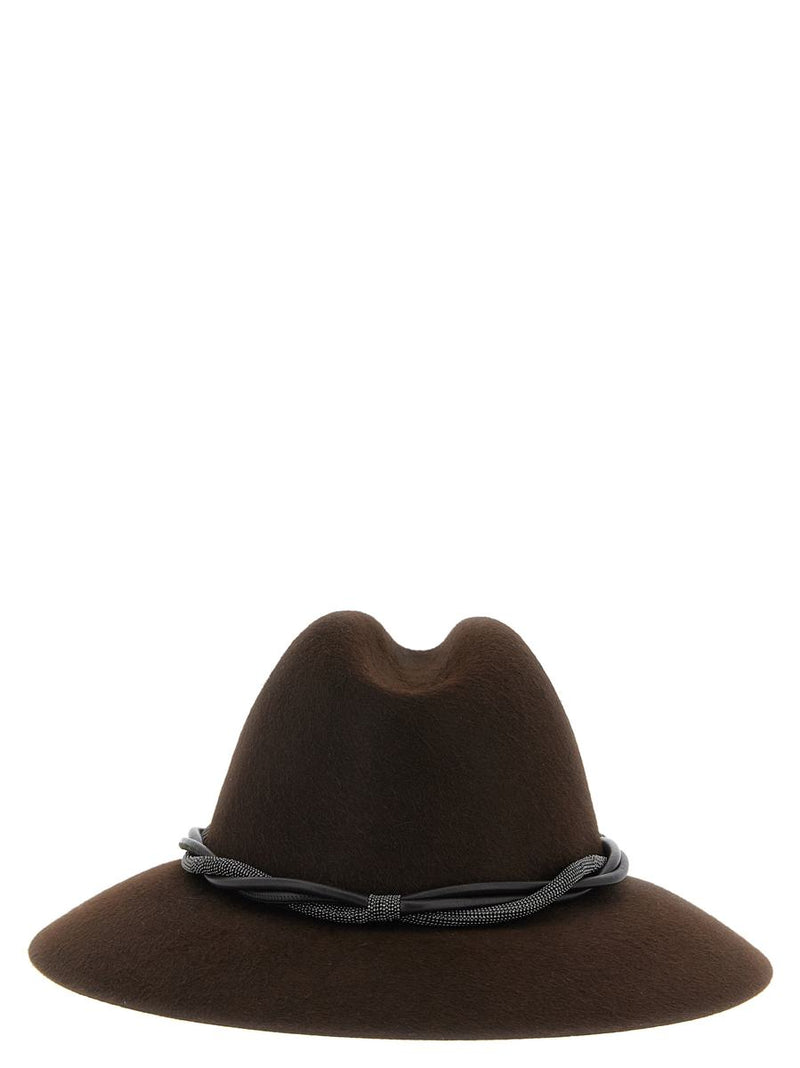 Brunello Cucinelli 'Fedora' Monile'S Hat