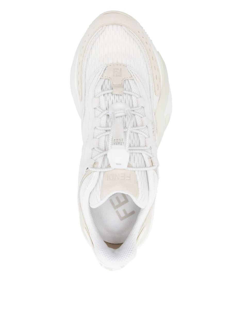 Fendi Fendi Flow Leather Sneakers