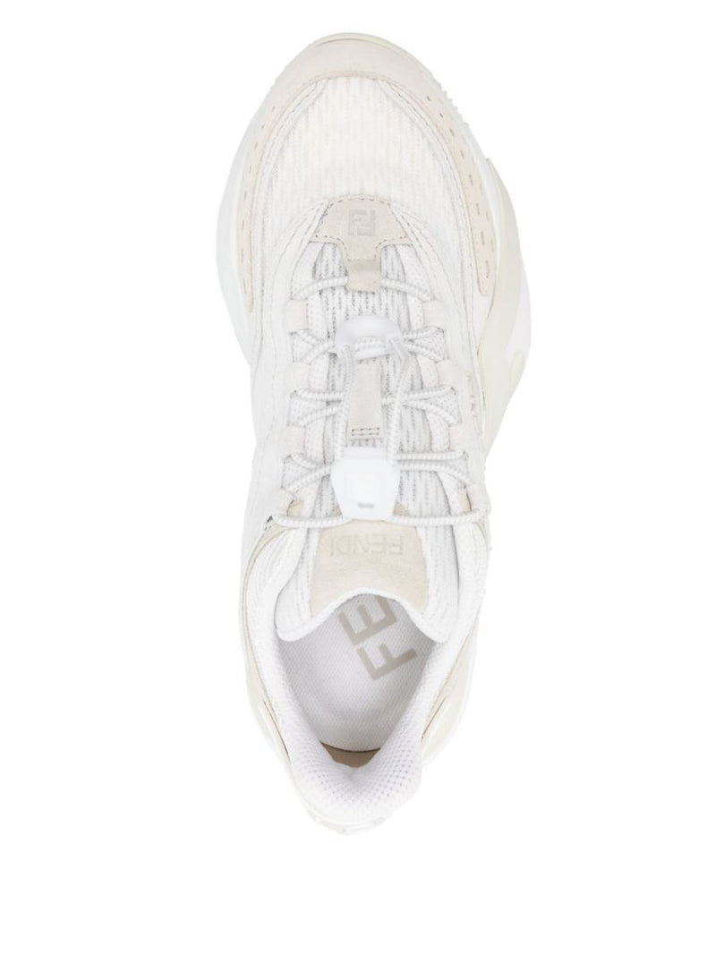 Fendi Fendi Flow Leather Sneakers