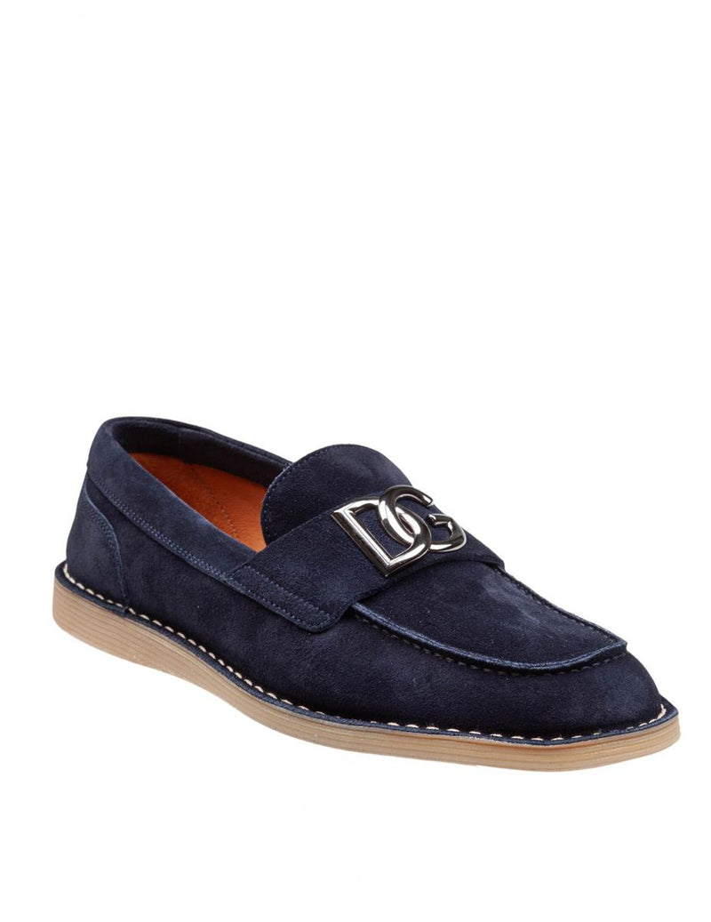 Dolce & Gabbana Suede Moccasin From The New Florio Line