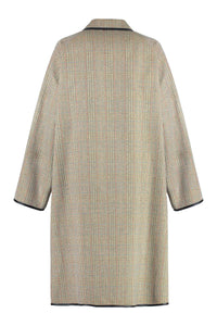 Bottega Veneta Prince-Of-Wales Wool Coat