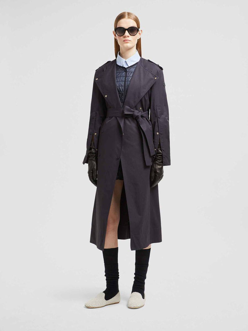 Moncler Gourdon Mix Trench Coat
