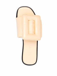 Boyy Puffy Leather Sandals