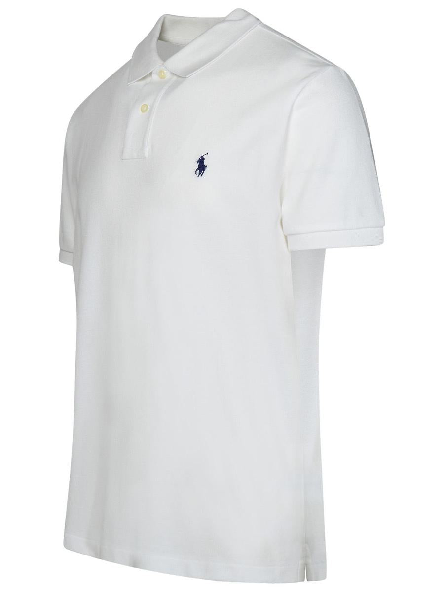 Polo Ralph Lauren White Cotton Polo Shirt