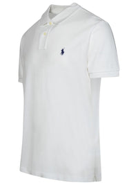 Polo Ralph Lauren White Cotton Polo Shirt