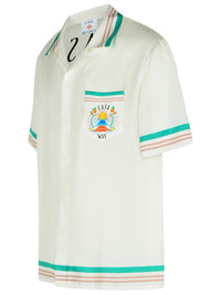 Casablanca White Silk Shirt