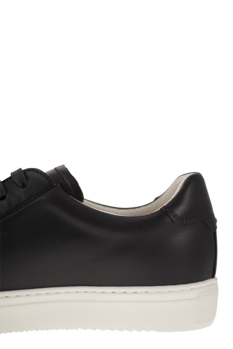 Doucal's Smooth Leather Trainers