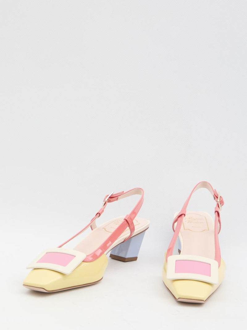 Belle Vivier Slingback Pumps