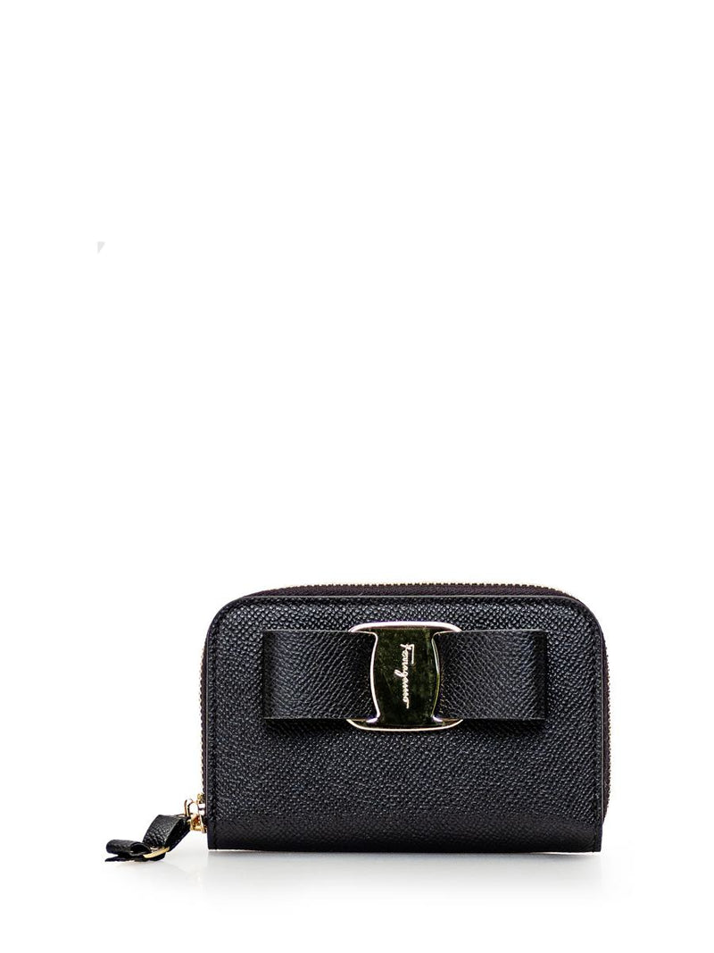 Salvatore Ferragamo Card Holder With Vara Bow