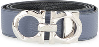 Salvatore Ferragamo Gancini Reversible Leather Belt