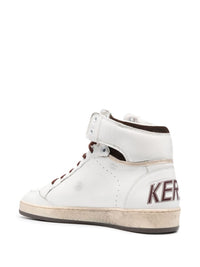 Golden Goose Sky Star Nappa Upper And Spur Nylon Tongue Suede Star