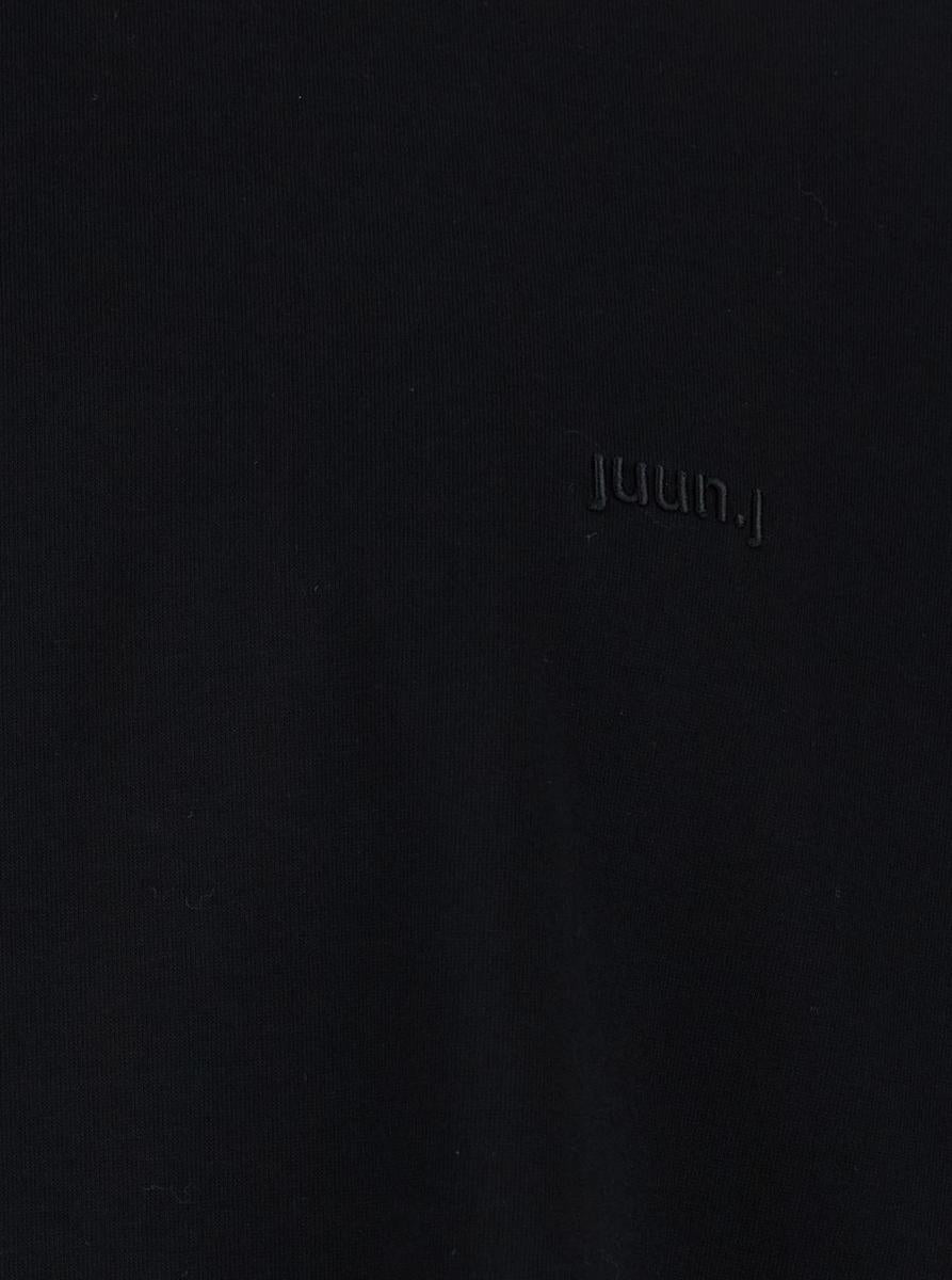 Black Oversize T-Shirt With Rear Graphic Print In Cotton Man