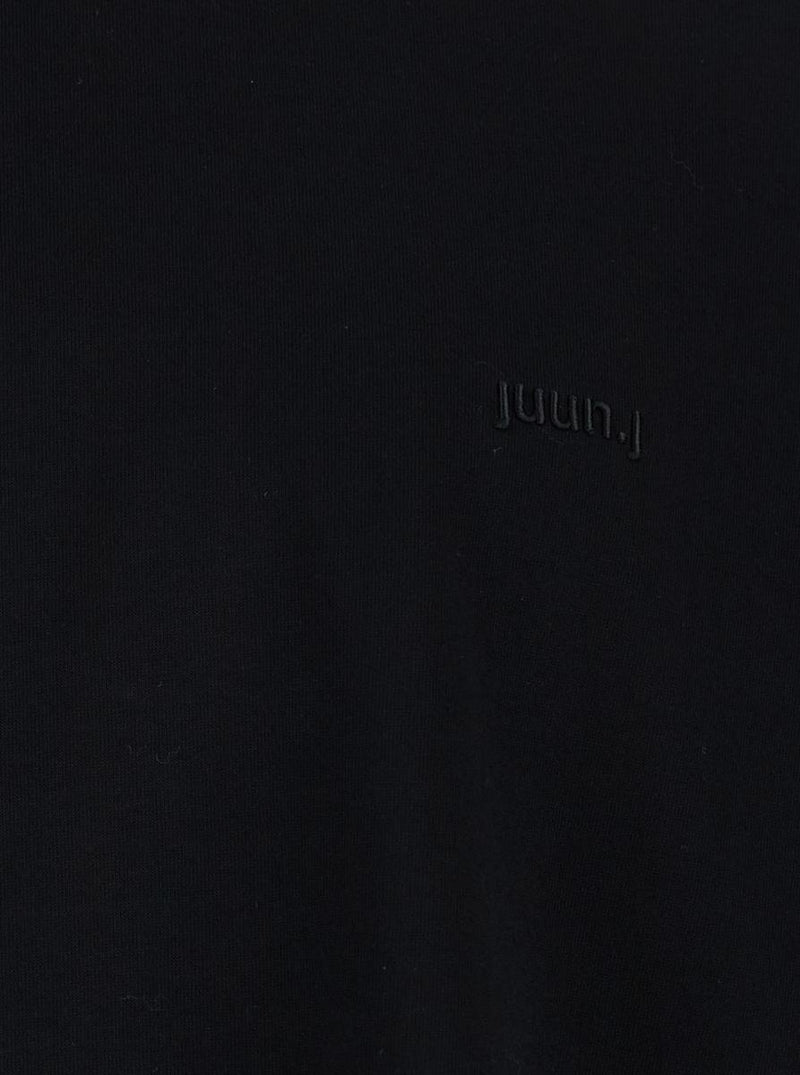 Black Oversize T-Shirt With Rear Graphic Print In Cotton Man