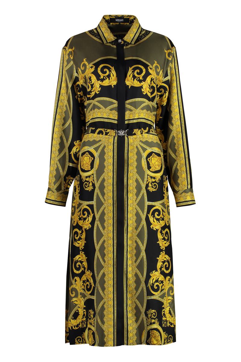 Versace Printed Shirtdress