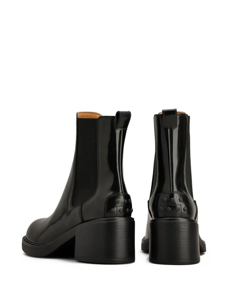 Tod'S Leather Chelsea Boots Shoes